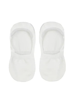 Жіночі сліди Legs SNEAKER COTTON HIGH молочні, 2 пари - фото 1 - Miraton