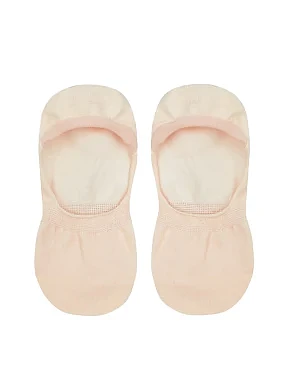 Жіночі сліди Legs SNEAKER COTTON HIGH помаранчеві, 2 пари - фото 1 - Miraton