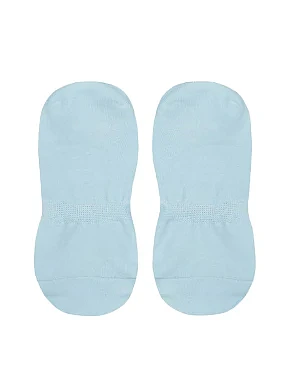 Жіночі сліди Legs SNEAKER COTTON HIGH блакитні, 2 пари - фото 2 - Miraton