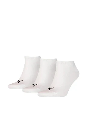 Чоловічі спортивні шкарпетки PUMA бавовняні білі - фото 1 - Miraton
