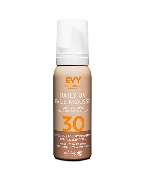 Захсний мус для обличчя EVY Technology Daily UV Face Mousse SPF 30 75 ml - фото 1 - Miraton