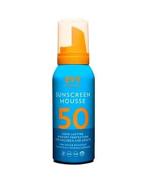 Сонцезахисний мус EVY Technology Sunscreen mousse SPF 50 100 ml - фото 1 - Miraton