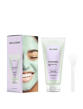 Охолоджувальне ліфтинг маска для боротьби з набряками HOLLYSKIN Artichoke Skin Perfecting Mask - фото 1 - Miraton