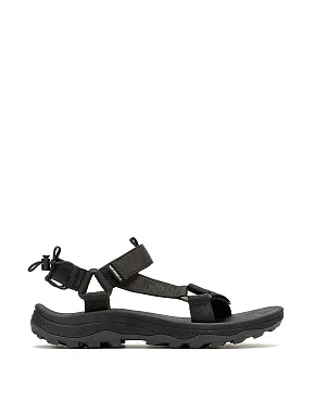 Чоловічі сандалі Merrell Speed Fusion Web Sport тканинні чорні - фото 1 - Miraton