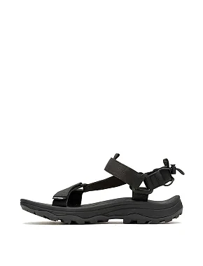Чоловічі сандалі Merrell Speed Fusion Web Sport тканинні чорні - фото 3 - Miraton