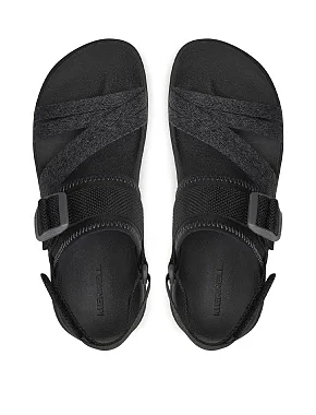 Жіночі сандалі Merrell District 4 Backstrap тканинні чорні - фото 5 - Miraton