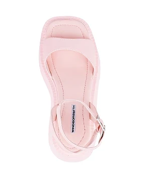 Женские босоножки WINDSOR SMITH кожаные розовые - фото 5 - Miraton