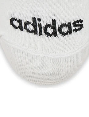 Короткі шкарпетки Adidas тканинні білі - фото 4 - Miraton