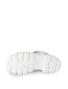Жіночі сандалі Buffalo Aspha Ts Sandal зі штучної шкіри білі - фото 5 - Miraton