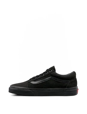 Чоловічі кеди Vans Old Skool Classic тканинні чорні - фото 2 - Miraton