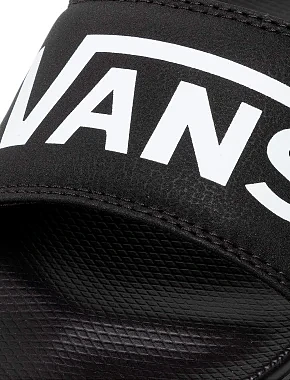 Чоловічі шльопанці Vans гумові чорні - фото 6 - Miraton