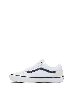 Чоловічі кеди Vans Old Skool шкіряні білі - фото 2 - Miraton