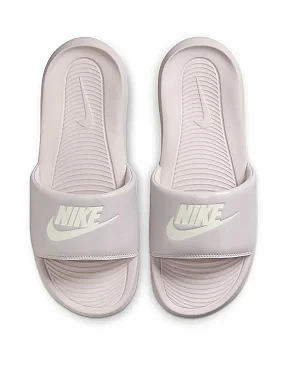 Женские шлепанцы Nike резиновые розовые - фото 4 - Miraton