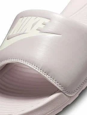 Женские шлепанцы Nike резиновые розовые - фото 6 - Miraton