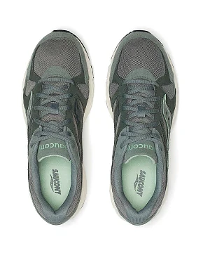 Мужские кроссовки Saucony RIDE MILLENNIUM из искусственной кожи зеленые - фото 5 - Miraton
