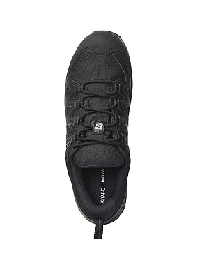 Мужские кроссовки Salomon X BRAZE GTX из искусственной кожи черные - фото 6 - Miraton