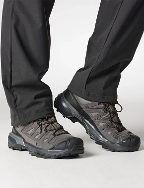 Чоловічі черевики Salomon X Ultra 360 зі штучної шкіри сірі з підкладкою з текстилю - фото 7 - Miraton