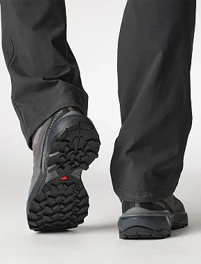 Чоловічі черевики Salomon X Ultra 360 зі штучної шкіри сірі з підкладкою з текстилю - фото 8 - Miraton