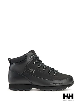 Мужские ботинки Helly Hansen Calgary кожаные черные с подкладкой из текстиля - фото 1 - Miraton