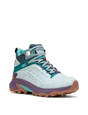 Жіночі черевики Merrell Moab Speed 2 шкіряні зелені  - фото 2 - Miraton