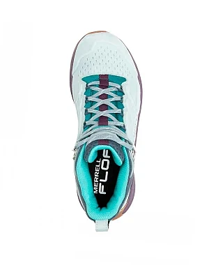 Жіночі черевики Merrell Moab Speed 2 шкіряні зелені  - фото 3 - Miraton