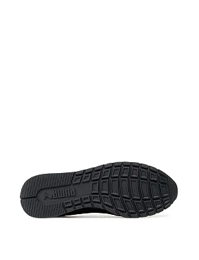Чоловічі кросівки PUMA ST Runner v3 L з екошкіри чорні - фото 4 - Miraton