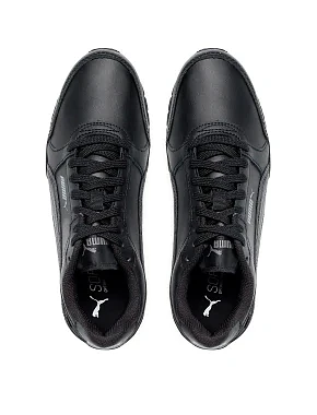 Чоловічі кросівки PUMA ST Runner v3 L з екошкіри чорні - фото 6 - Miraton