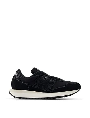 Женские кроссовки New Balance 237 замшевые черные - фото 1 - Miraton