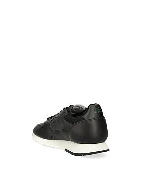 Чоловічі кросівки Lacoste Linetrack шкіряні чорні - фото 3 - Miraton