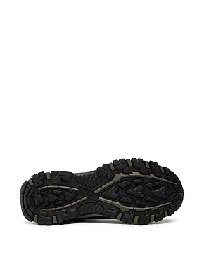Чоловічі черевики Skechers Selmen зі штучної шкіри коричневі з підкладкою з текстилю - фото 5 - Miraton