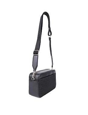 Женская сумка camera bag DKNY из экокожи черная - фото 3 - Miraton