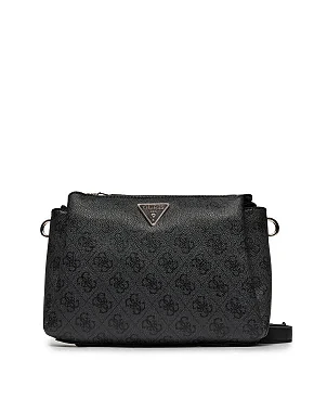 Женская сумка Guess из экокожи серая - фото 1 - Miraton