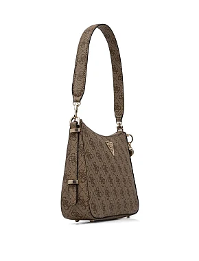 Женская сумка Guess из экокожи бежевая - фото 2 - Miraton