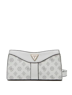 Женская сумка Guess из экокожи белая - фото 1 - Miraton