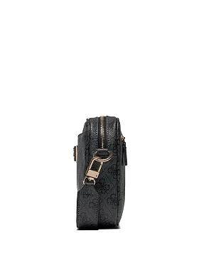Женская сумка Guess из экокожи серая - фото 2 - Miraton