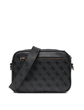 Женская сумка Guess из экокожи серая - фото 3 - Miraton