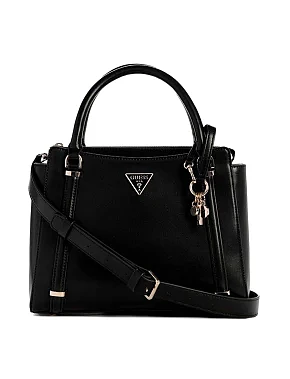 Женская сумка тоут Guess из экокожи черная - фото 1 - Miraton