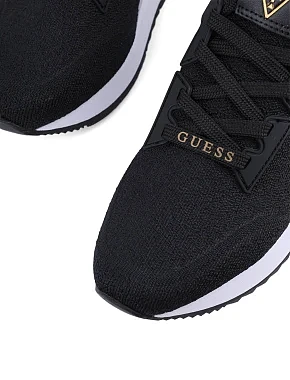 Жіночі кросівки Guess тканинні чорні - фото 5 - Miraton