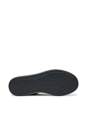 Жіночі кеди Guess із екошкіри чорні - фото 5 - Miraton