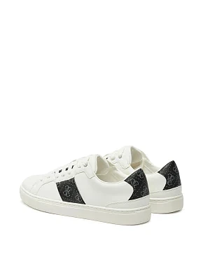 Чоловічі кеди Guess з екошкіри білі - фото 3 - Miraton