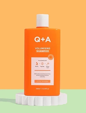 Шампунь для створення об'єму волосся Q+A Volumising Shampoo, 250ml - фото 2 - Miraton