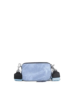 Жіноча сумка camera bag MIRATON з екошкіри блакитна - фото 1 - Miraton