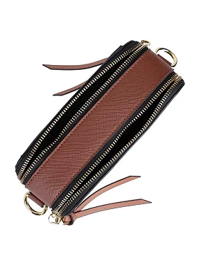 Жіноча сумка camera bag MIRATON з екошкіри бежева - фото 5 - Miraton