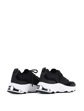Жіночі кросівки DKNY з екошкіри чорні - фото 4 - Miraton