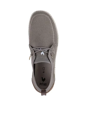 Чоловічі туфлі Walk in Pitas WP150 WALLABI FLY WASHED тканинні бежеві - фото 5 - Miraton