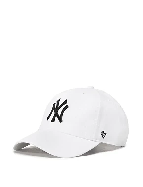 Кепка 47 Brand MLB New York Yankees тканинна біла - фото 1 - Miraton