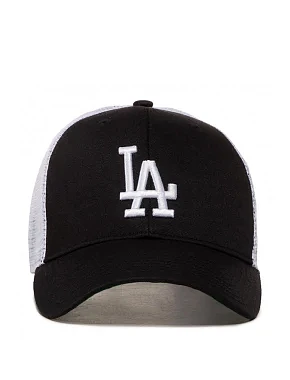 Кепка 47 Brand MLB Los Angeles Dodgers тканинна чорна - фото 3 - Miraton