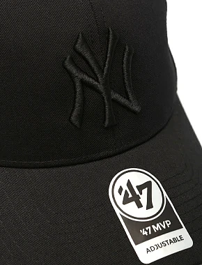 Кепка 47 Brand NEW YORK YANKEES New Era тканинна чорна - фото 4 - Miraton
