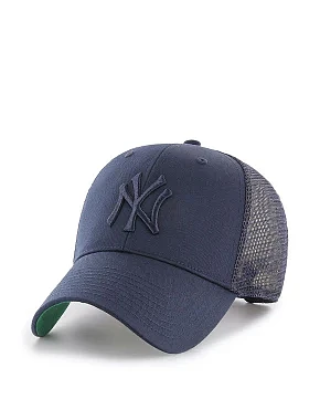 Кепка-тракер 47 Brand NEW YORK YANKEES BRANSON тканинна синя - фото 1 - Miraton