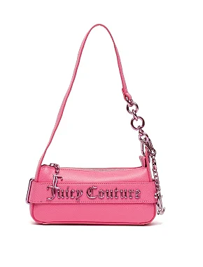 Жіноча сумка хобо Juicy Couture з екошкіри різнокольорова - фото 1 - Miraton